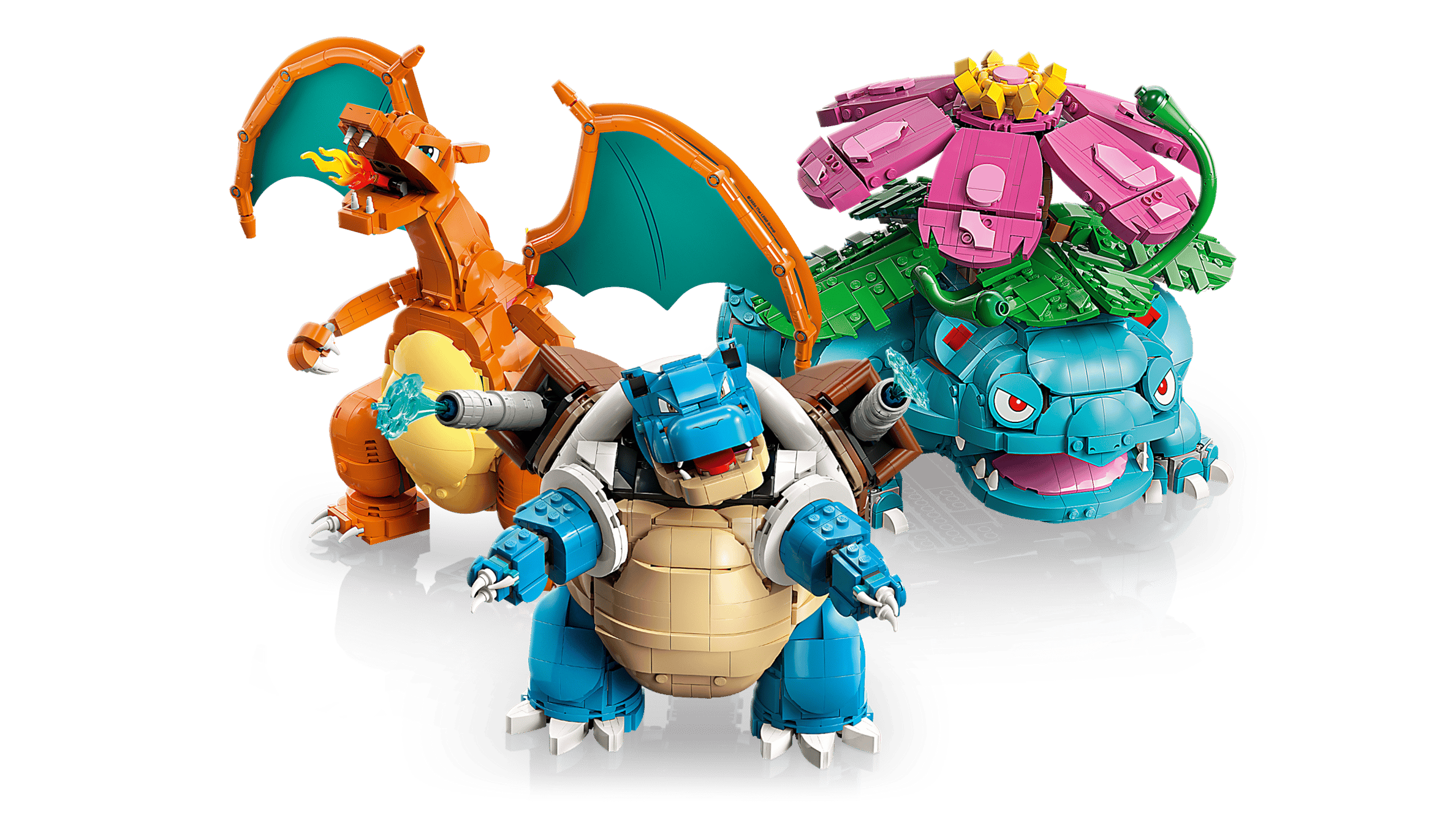 Venusaur, Charizard and Blastoise #72153 (6838+ pcs)