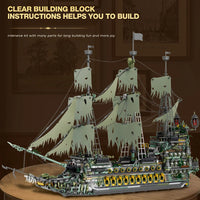 REOBRIX pirates ship flying dutchman #66037 (5503+pcs)