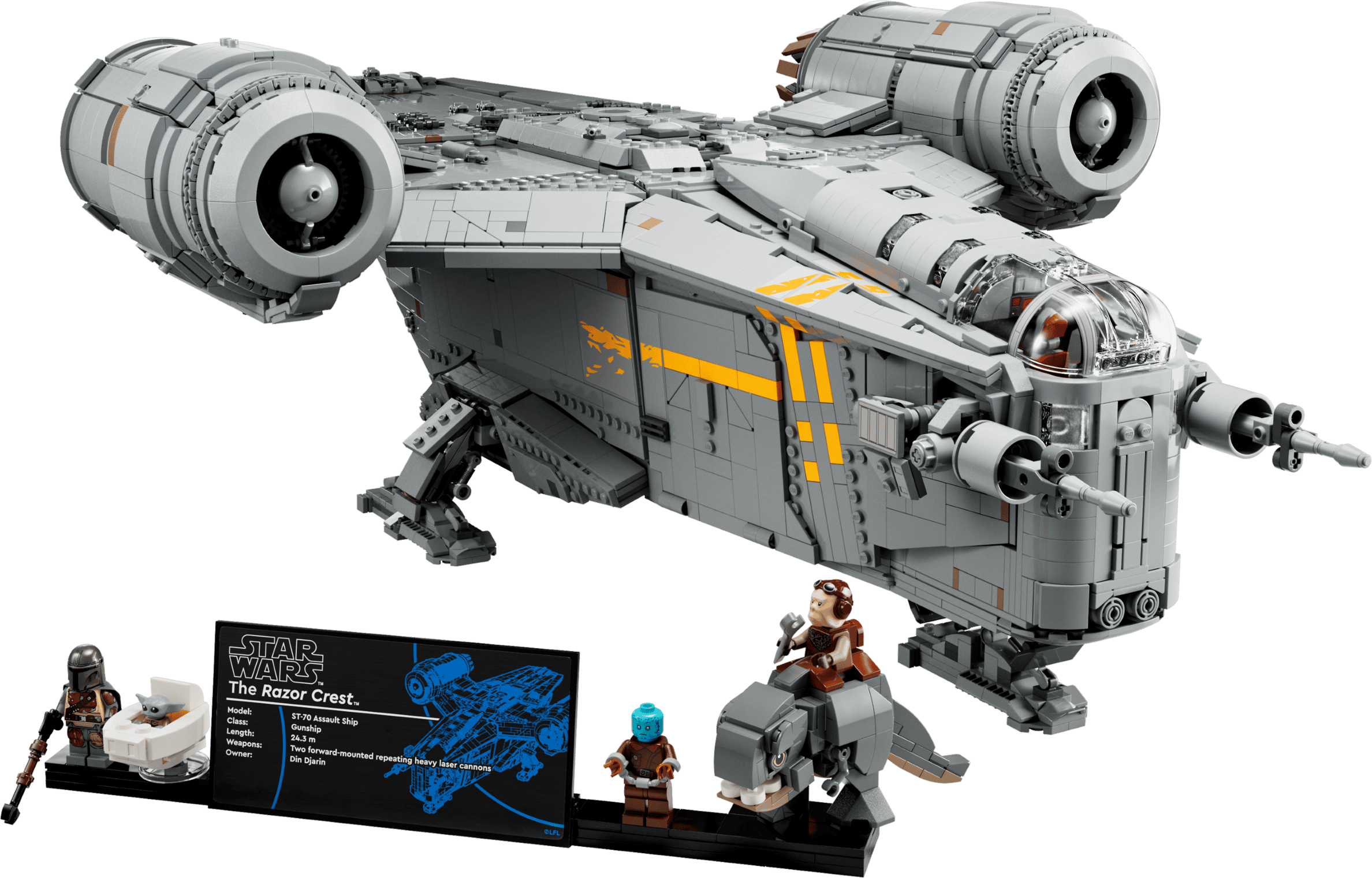 The Razor Crest STAR WARS #75331 (6187+pcs)