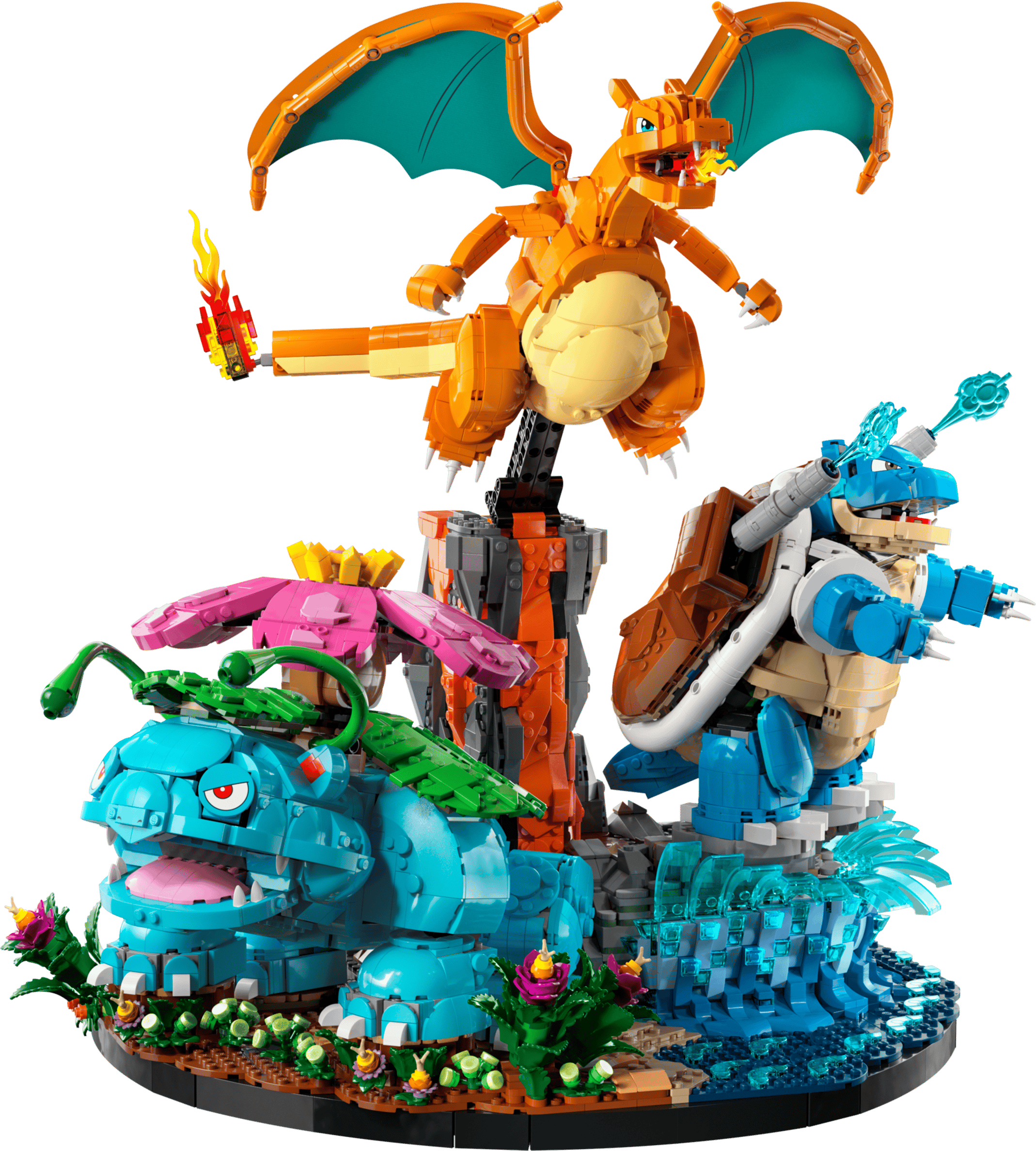 Venusaur, Charizard and Blastoise #72153 (6838+ pcs)