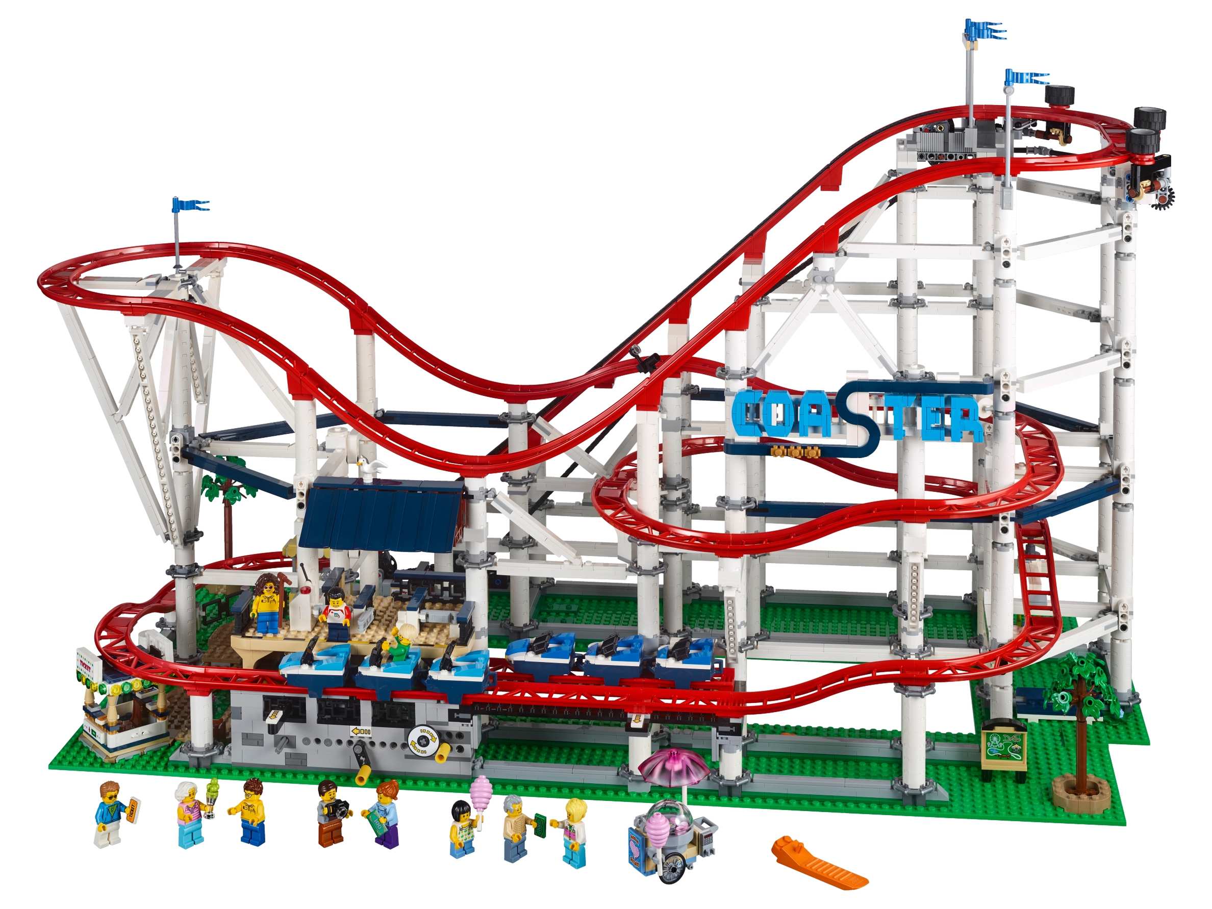 Roller coaster #10261 (4124+pcs)