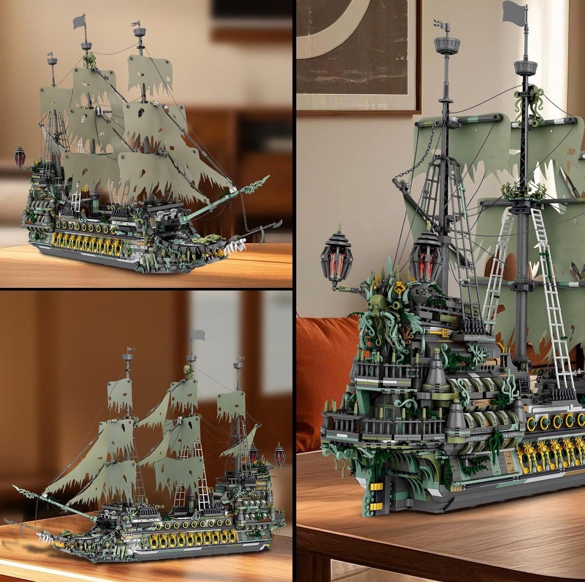REOBRIX pirates ship flying dutchman #66037 (5503+pcs)