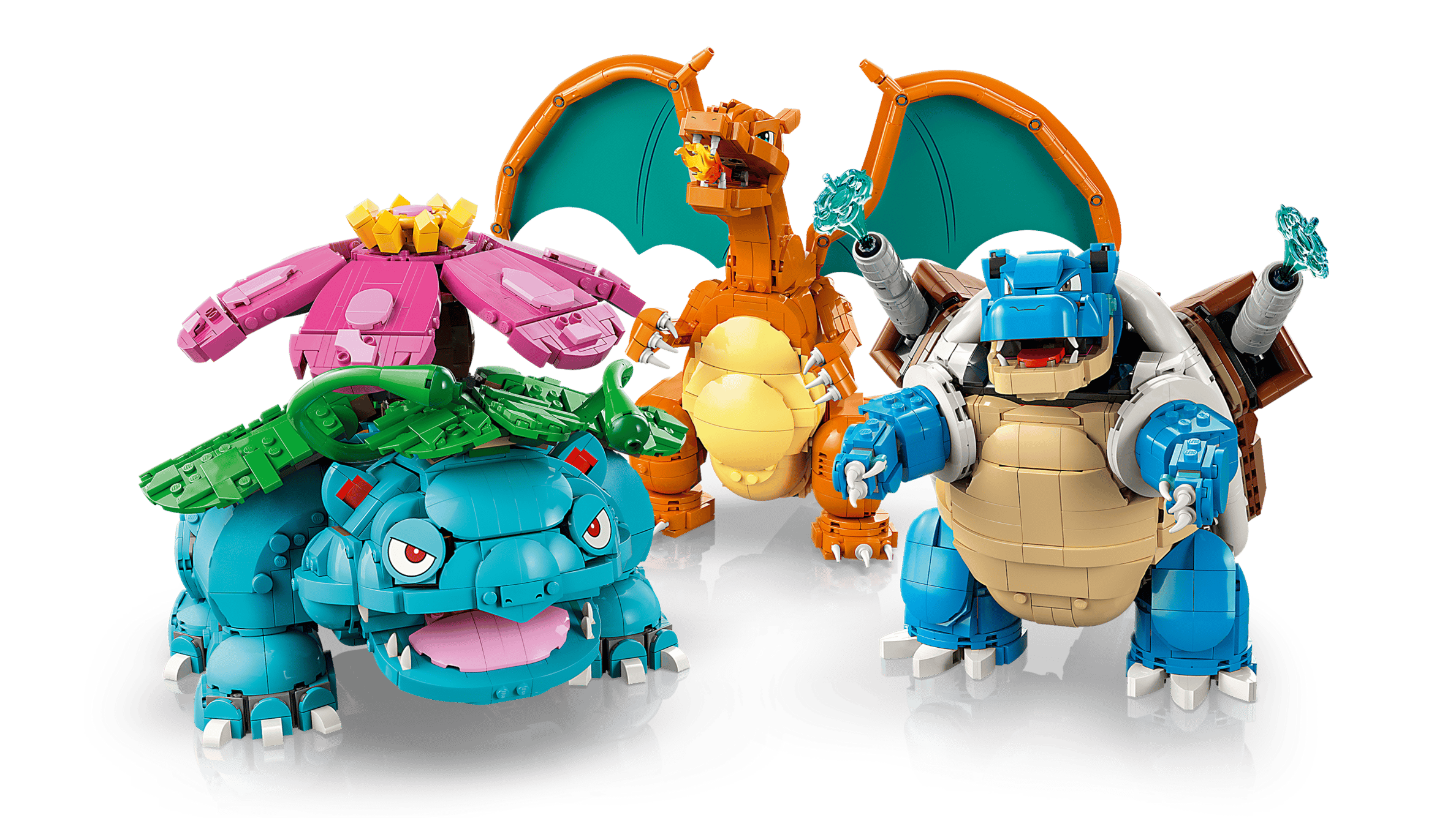 Venusaur, Charizard and Blastoise #72153 (6838+ pcs)
