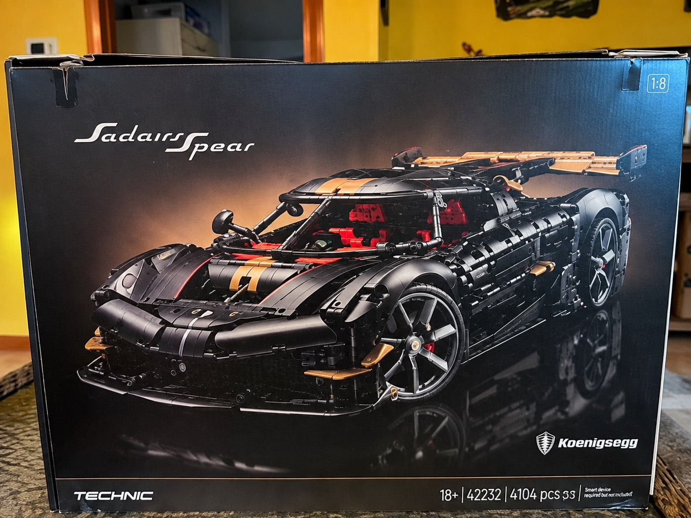 Koenigsegg Sadair’s Spear Megacar #42232 (4104+pcs)